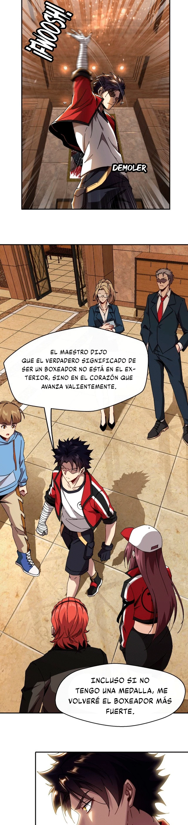 Un puño para destruir otro mundo Capitulo 5 página 20
