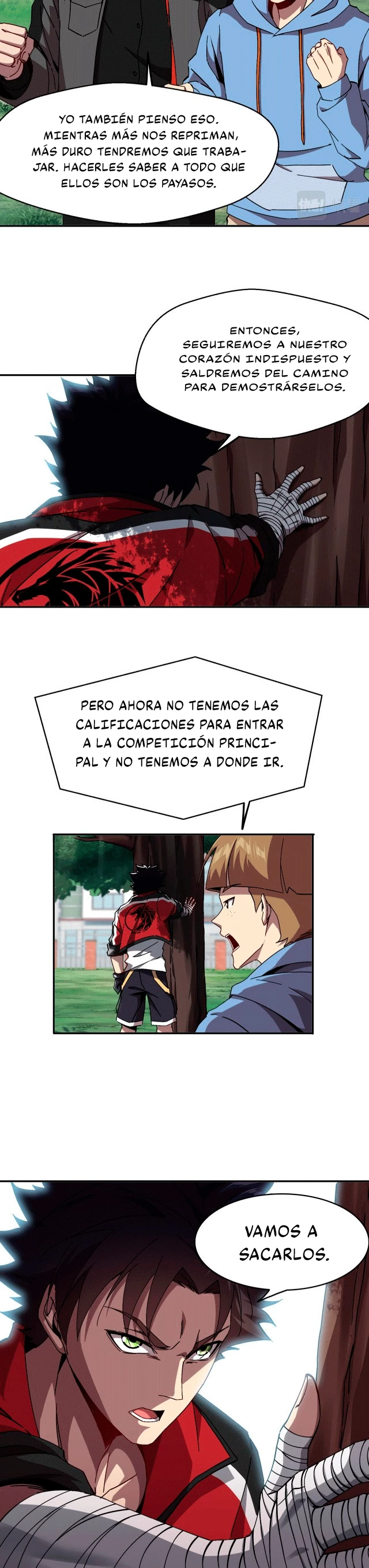 Un puño para destruir otro mundo Capitulo 5 página 24