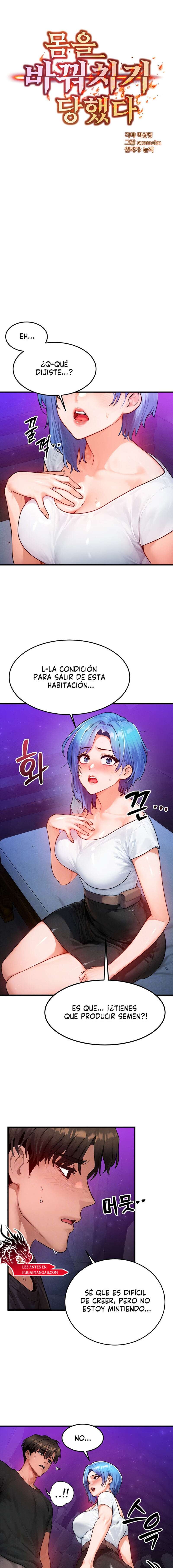 Intercambio de cuerpos Capitulo 18 página 2