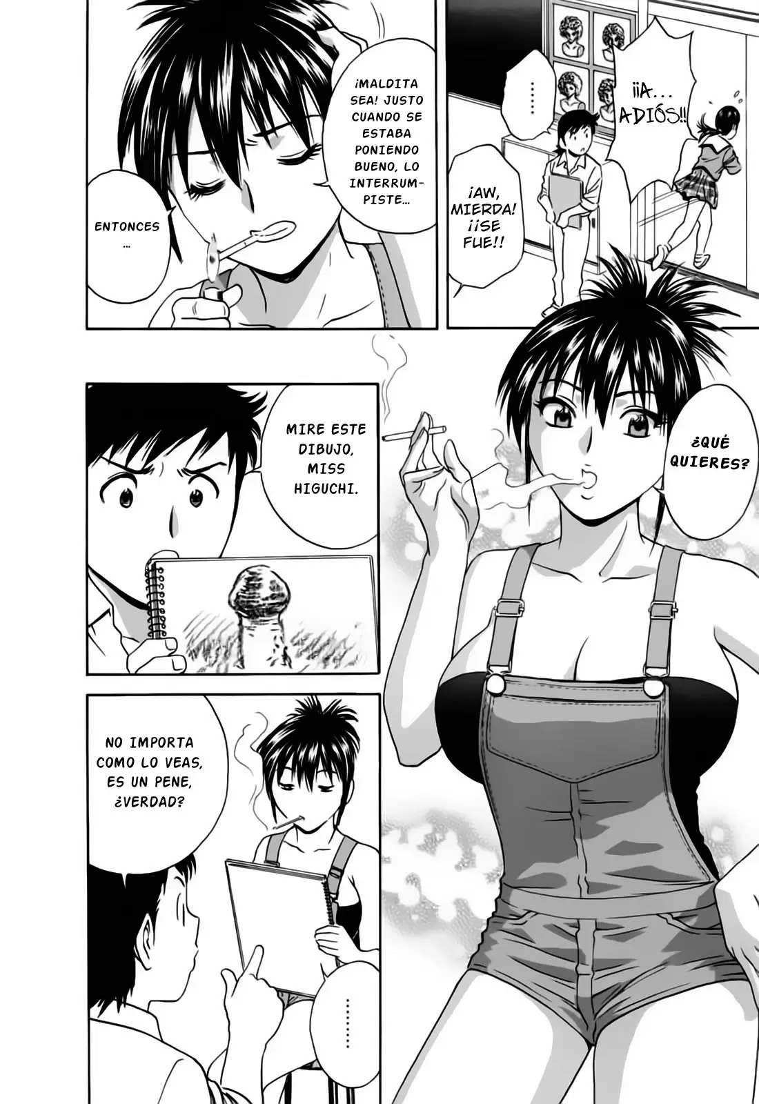 Mo-Retsu! Boin Sensei Capitulo 35 página 8