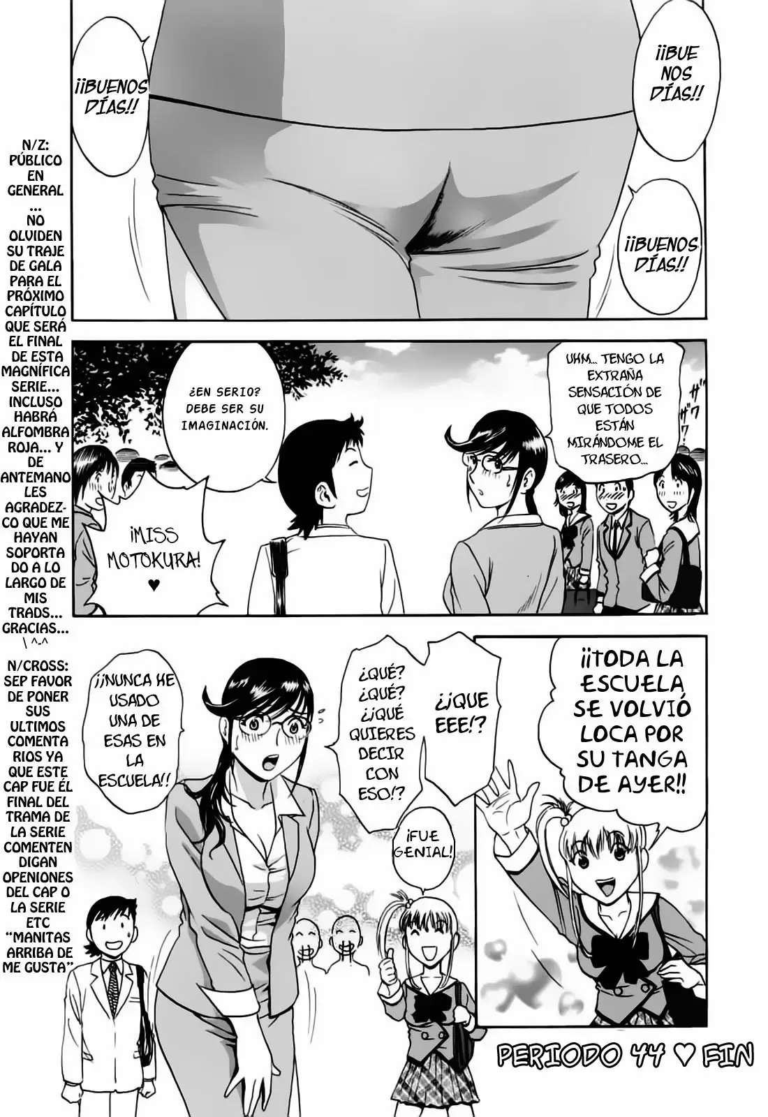 Mo-Retsu! Boin Sensei Capitulo 44 página 19