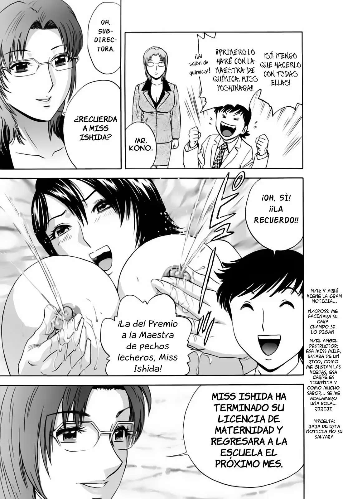 Mo-Retsu! Boin Sensei Capitulo 45 página 19