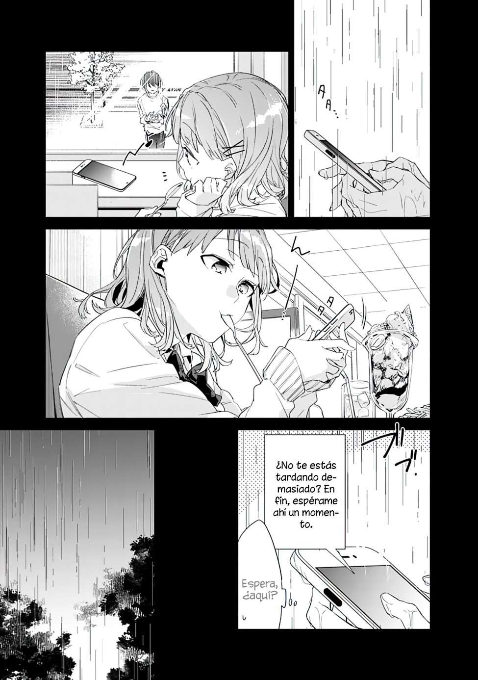 Osananajimi Kanojo no Morahara ga Hidoi n de Zetsuen Sengen Shite Yatta: Jibun Rashiku Ikiru Koto ni Shitara, Naze ka Tonari no Seki no Kakure Bishoujo kara Kokuhaku Sareta Capitulo 1 página 10