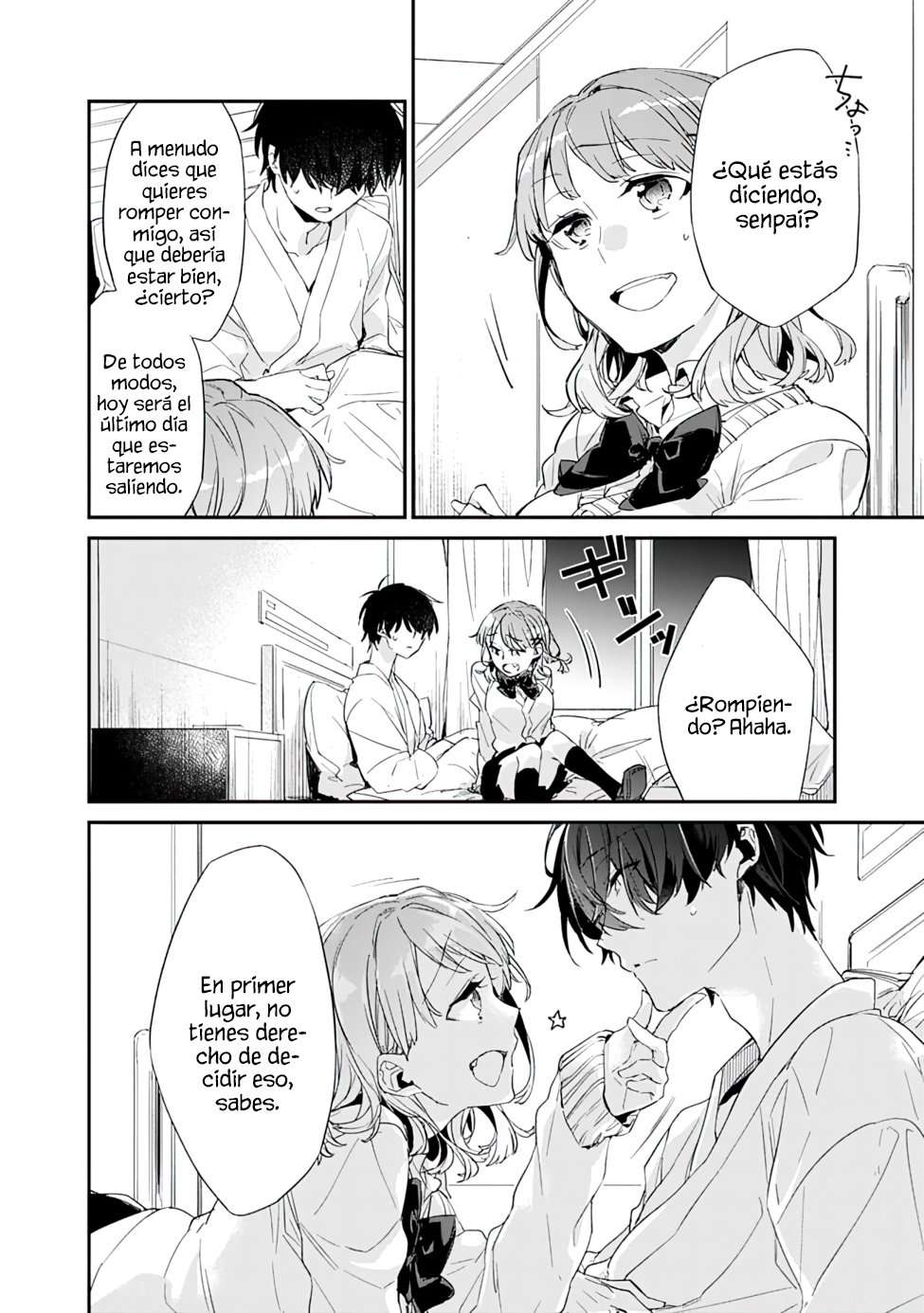 Osananajimi Kanojo no Morahara ga Hidoi n de Zetsuen Sengen Shite Yatta: Jibun Rashiku Ikiru Koto ni Shitara, Naze ka Tonari no Seki no Kakure Bishoujo kara Kokuhaku Sareta Capitulo 1 página 15