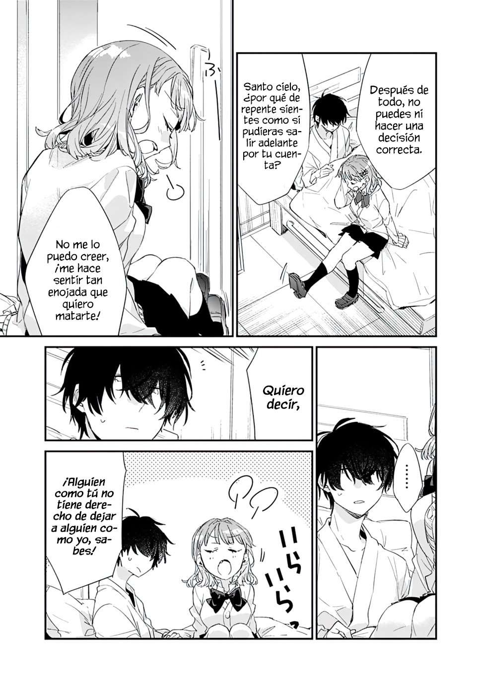 Osananajimi Kanojo no Morahara ga Hidoi n de Zetsuen Sengen Shite Yatta: Jibun Rashiku Ikiru Koto ni Shitara, Naze ka Tonari no Seki no Kakure Bishoujo kara Kokuhaku Sareta Capitulo 1 página 16