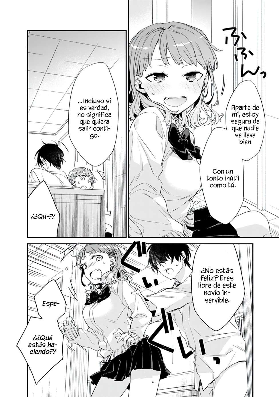 Osananajimi Kanojo no Morahara ga Hidoi n de Zetsuen Sengen Shite Yatta: Jibun Rashiku Ikiru Koto ni Shitara, Naze ka Tonari no Seki no Kakure Bishoujo kara Kokuhaku Sareta Capitulo 1 página 17