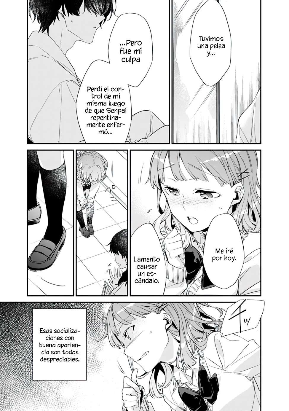 Osananajimi Kanojo no Morahara ga Hidoi n de Zetsuen Sengen Shite Yatta: Jibun Rashiku Ikiru Koto ni Shitara, Naze ka Tonari no Seki no Kakure Bishoujo kara Kokuhaku Sareta Capitulo 1 página 20