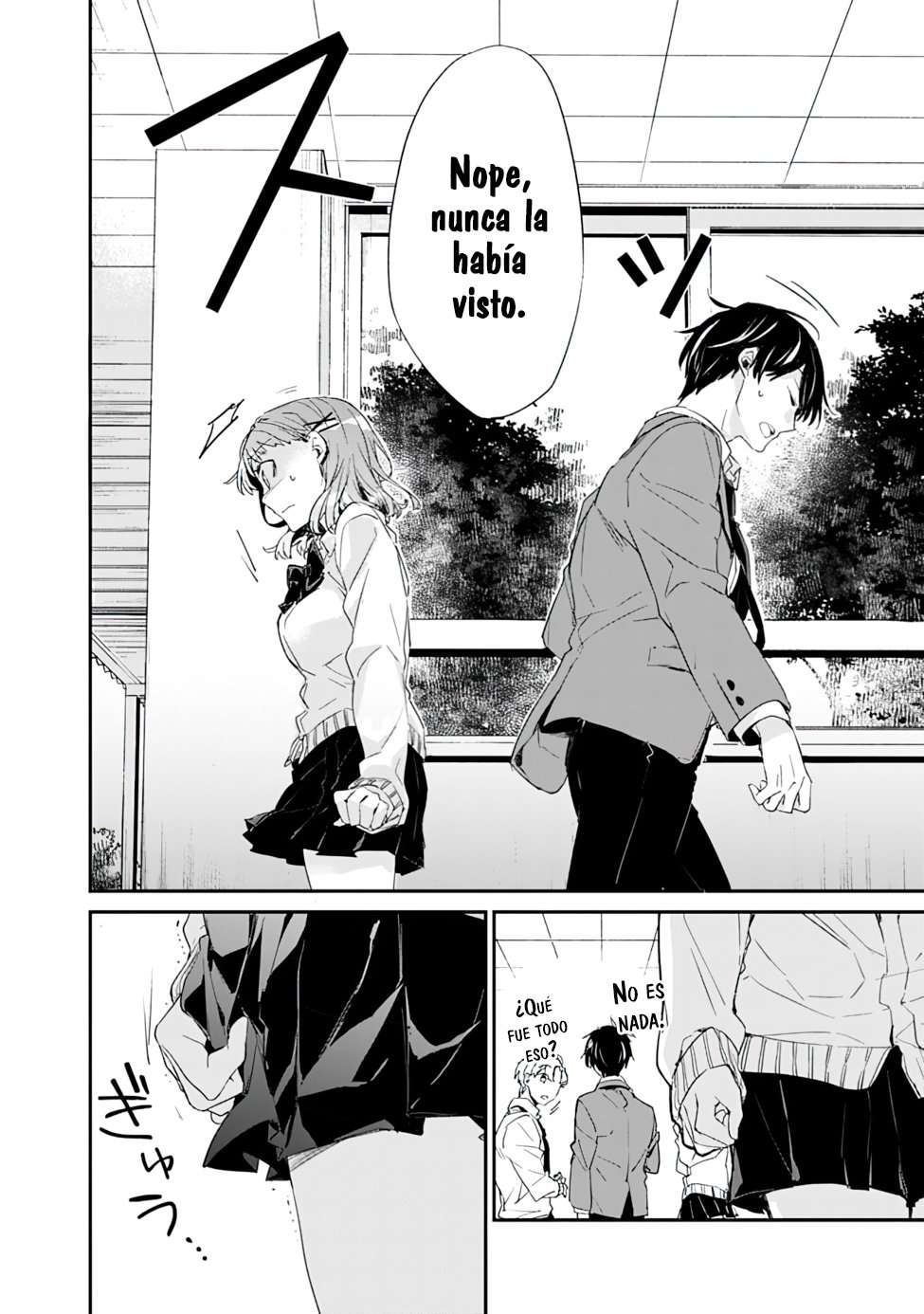 Osananajimi Kanojo no Morahara ga Hidoi n de Zetsuen Sengen Shite Yatta: Jibun Rashiku Ikiru Koto ni Shitara, Naze ka Tonari no Seki no Kakure Bishoujo kara Kokuhaku Sareta Capitulo 1 página 39