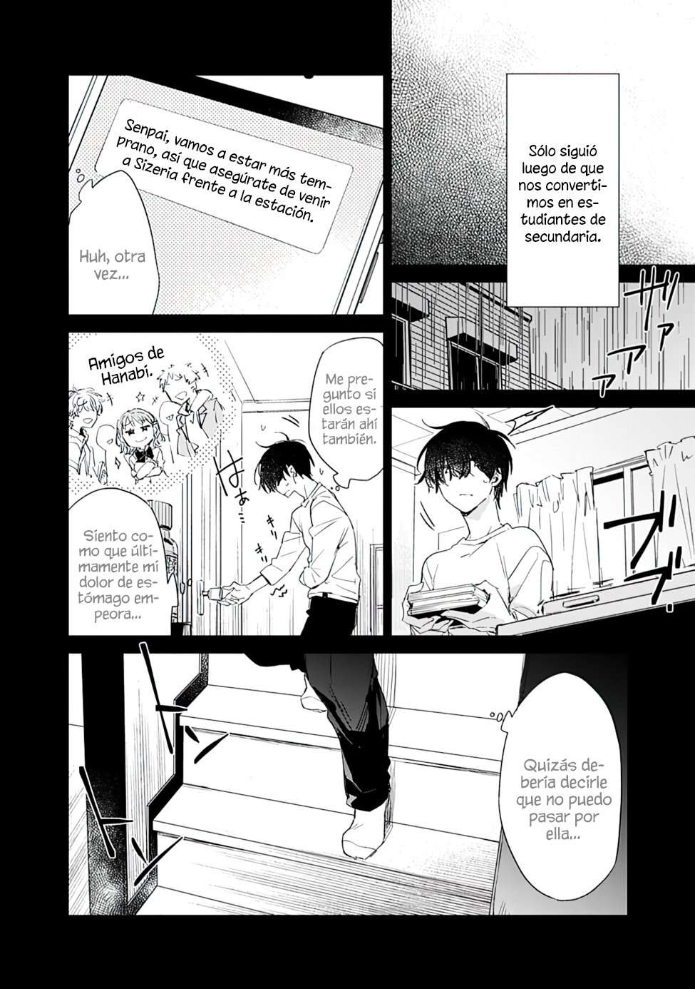 Osananajimi Kanojo no Morahara ga Hidoi n de Zetsuen Sengen Shite Yatta: Jibun Rashiku Ikiru Koto ni Shitara, Naze ka Tonari no Seki no Kakure Bishoujo kara Kokuhaku Sareta Capitulo 1 página 7