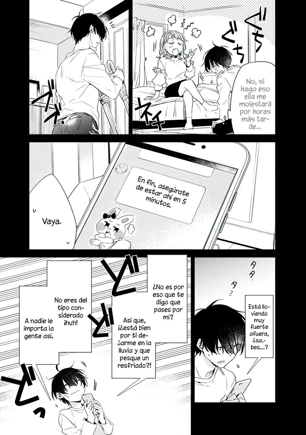 Osananajimi Kanojo no Morahara ga Hidoi n de Zetsuen Sengen Shite Yatta: Jibun Rashiku Ikiru Koto ni Shitara, Naze ka Tonari no Seki no Kakure Bishoujo kara Kokuhaku Sareta Capitulo 1 página 8