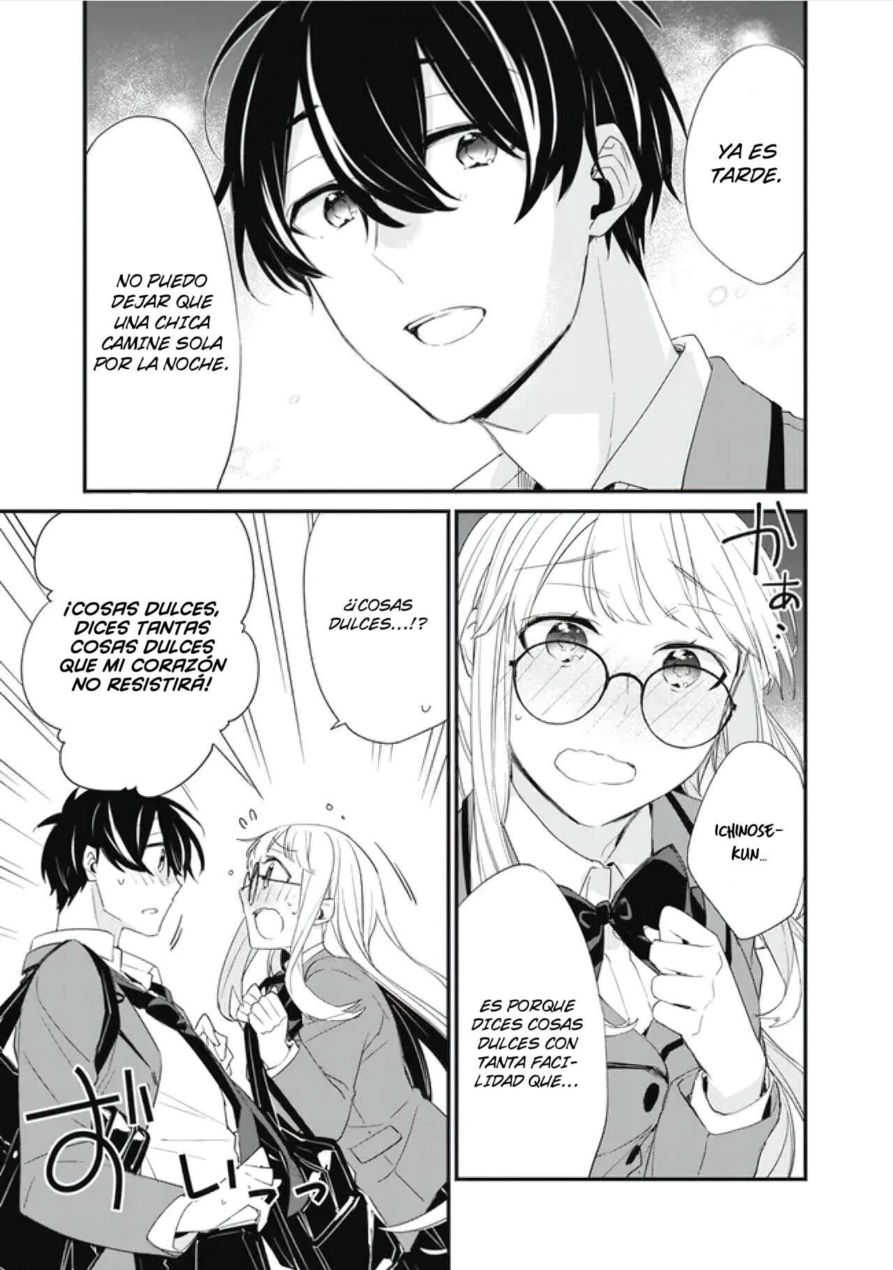 Osananajimi Kanojo no Morahara ga Hidoi n de Zetsuen Sengen Shite Yatta: Jibun Rashiku Ikiru Koto ni Shitara, Naze ka Tonari no Seki no Kakure Bishoujo kara Kokuhaku Sareta Capitulo 10 página 10