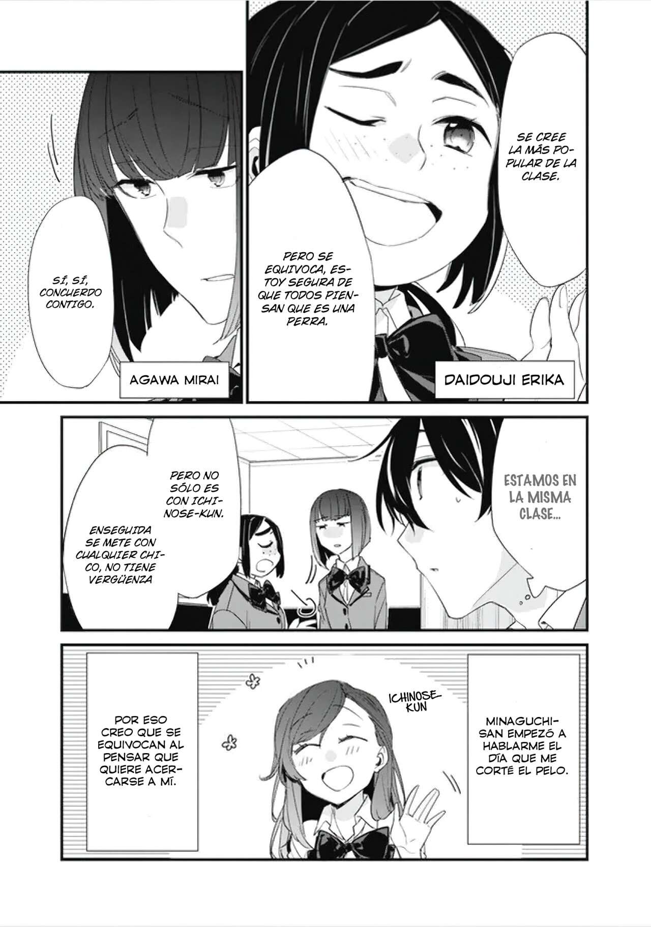 Osananajimi Kanojo no Morahara ga Hidoi n de Zetsuen Sengen Shite Yatta: Jibun Rashiku Ikiru Koto ni Shitara, Naze ka Tonari no Seki no Kakure Bishoujo kara Kokuhaku Sareta Capitulo 10 página 4