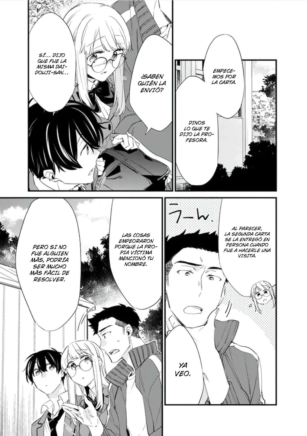 Osananajimi Kanojo no Morahara ga Hidoi n de Zetsuen Sengen Shite Yatta: Jibun Rashiku Ikiru Koto ni Shitara, Naze ka Tonari no Seki no Kakure Bishoujo kara Kokuhaku Sareta Capitulo 12 página 16