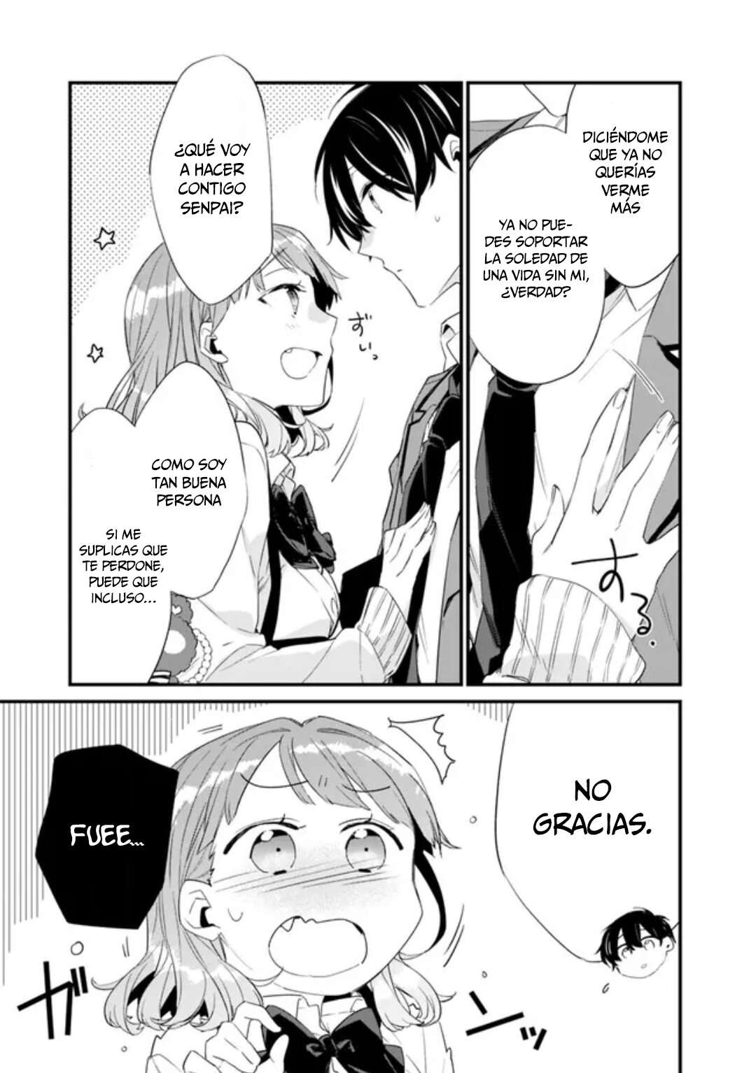 Osananajimi Kanojo no Morahara ga Hidoi n de Zetsuen Sengen Shite Yatta: Jibun Rashiku Ikiru Koto ni Shitara, Naze ka Tonari no Seki no Kakure Bishoujo kara Kokuhaku Sareta Capitulo 13 página 15