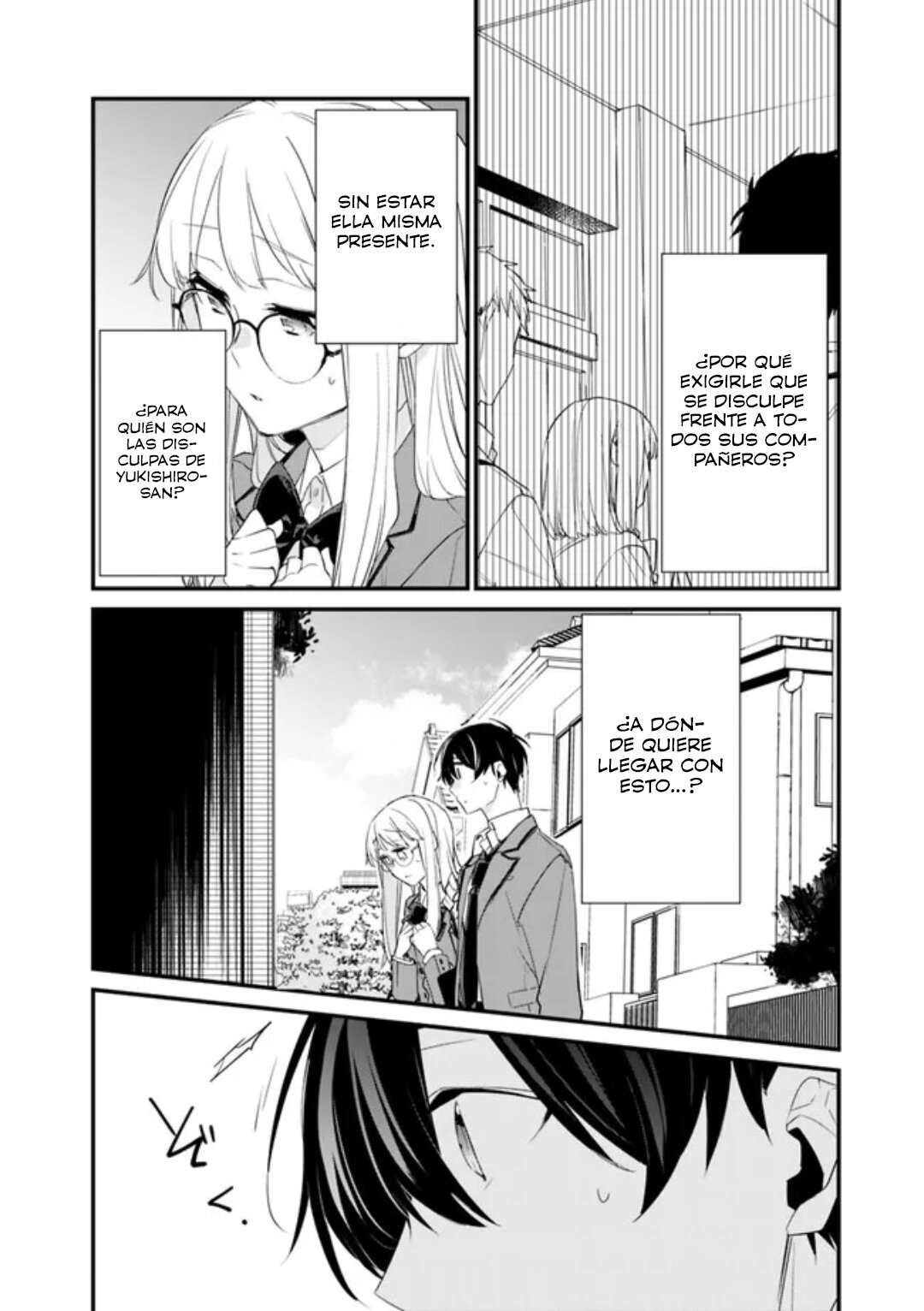 Osananajimi Kanojo no Morahara ga Hidoi n de Zetsuen Sengen Shite Yatta: Jibun Rashiku Ikiru Koto ni Shitara, Naze ka Tonari no Seki no Kakure Bishoujo kara Kokuhaku Sareta Capitulo 13 página 9