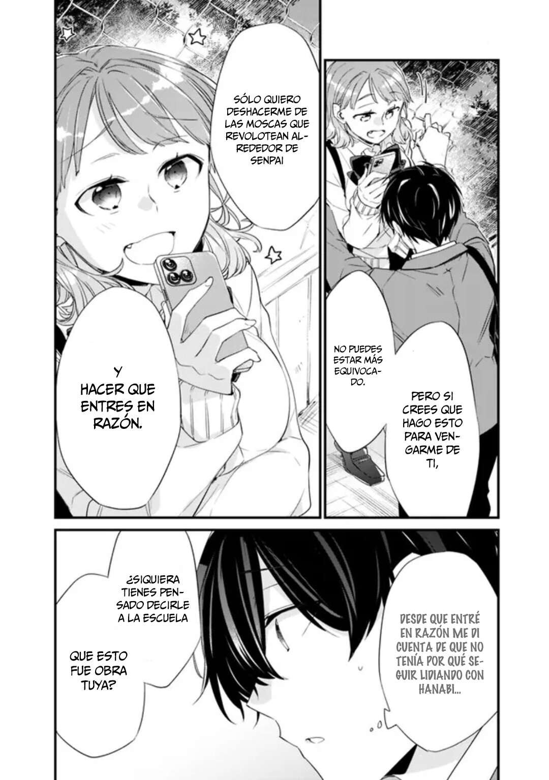 Osananajimi Kanojo no Morahara ga Hidoi n de Zetsuen Sengen Shite Yatta: Jibun Rashiku Ikiru Koto ni Shitara, Naze ka Tonari no Seki no Kakure Bishoujo kara Kokuhaku Sareta Capitulo 14 página 11