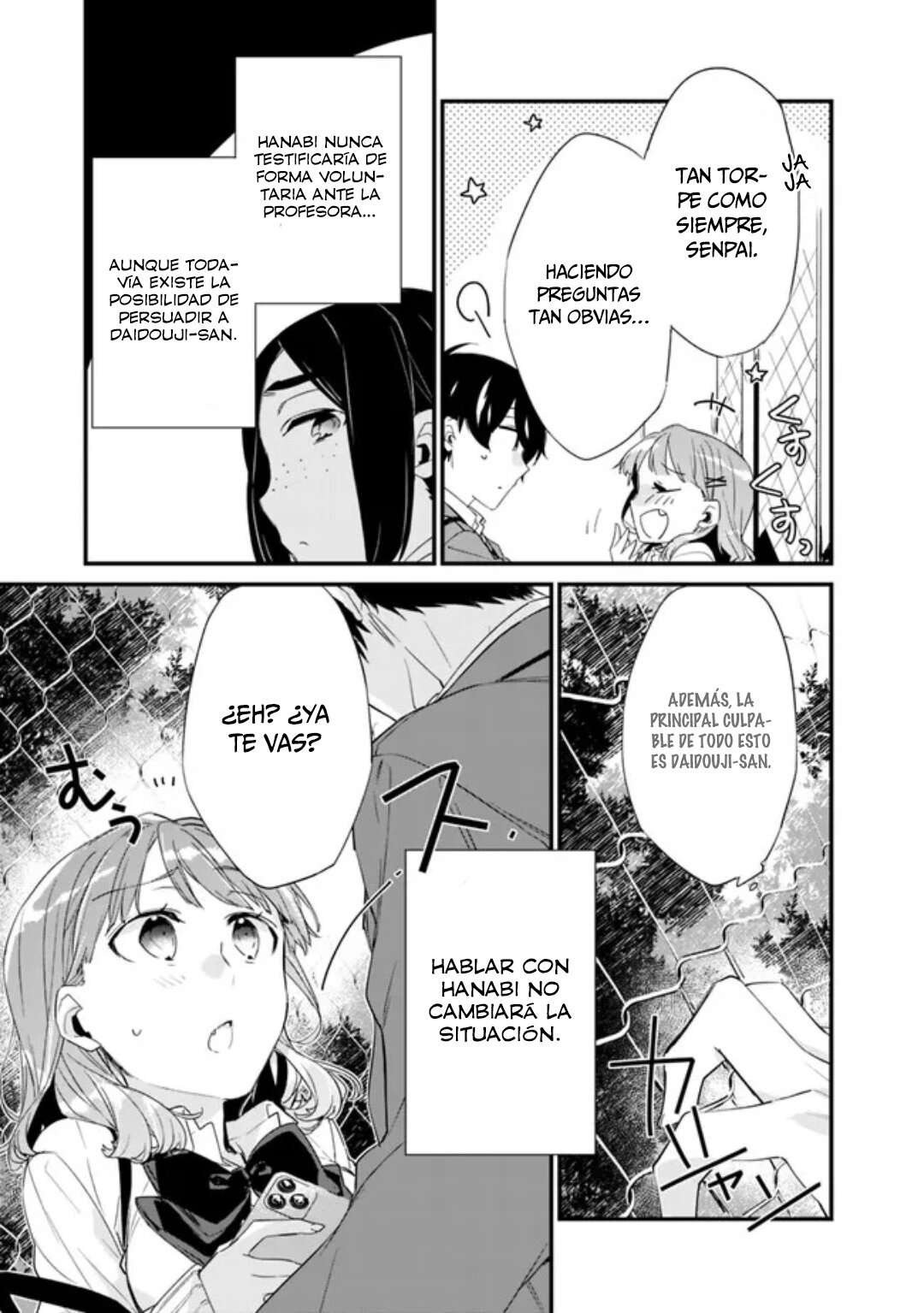Osananajimi Kanojo no Morahara ga Hidoi n de Zetsuen Sengen Shite Yatta: Jibun Rashiku Ikiru Koto ni Shitara, Naze ka Tonari no Seki no Kakure Bishoujo kara Kokuhaku Sareta Capitulo 14 página 12