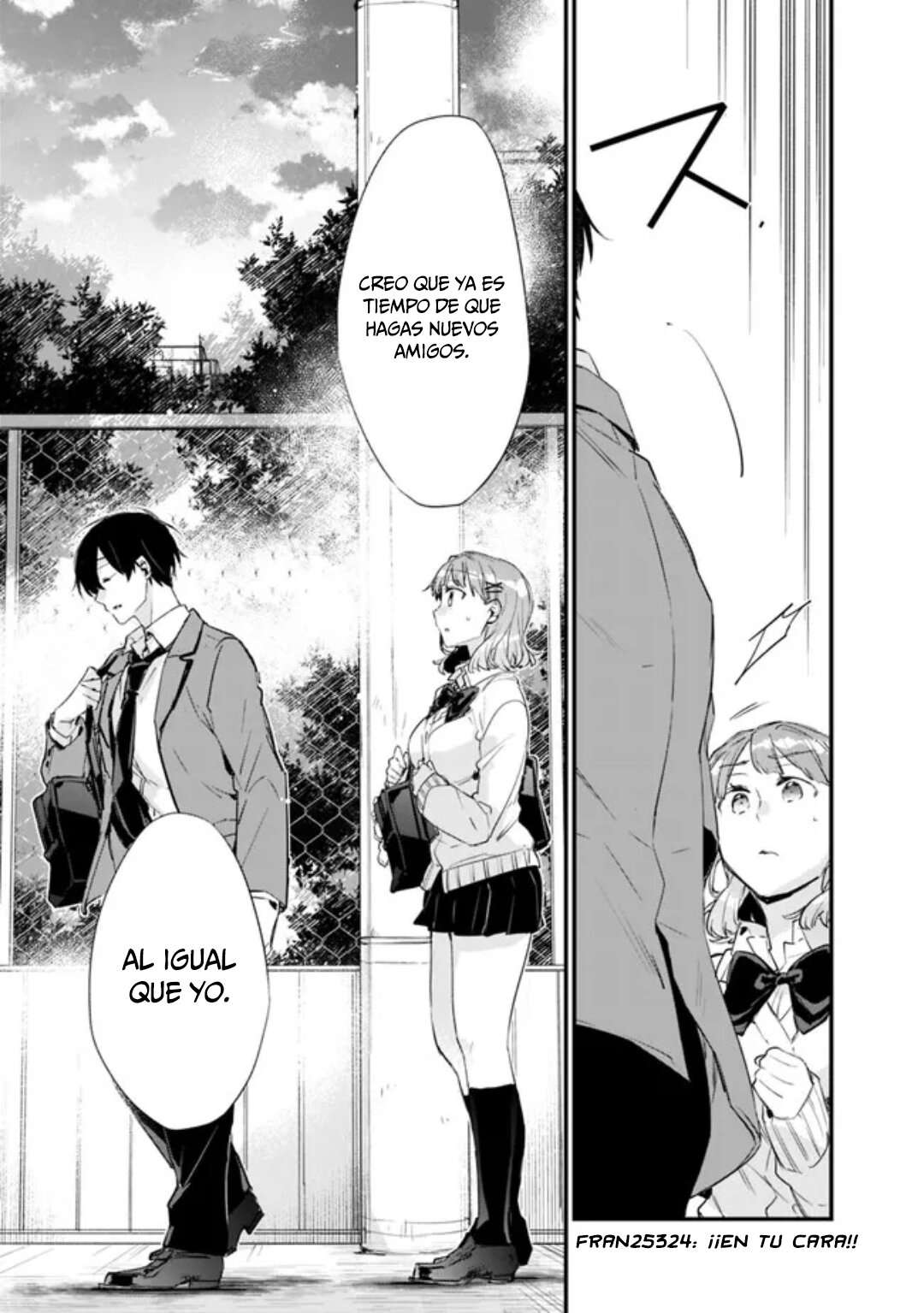 Osananajimi Kanojo no Morahara ga Hidoi n de Zetsuen Sengen Shite Yatta: Jibun Rashiku Ikiru Koto ni Shitara, Naze ka Tonari no Seki no Kakure Bishoujo kara Kokuhaku Sareta Capitulo 14 página 16