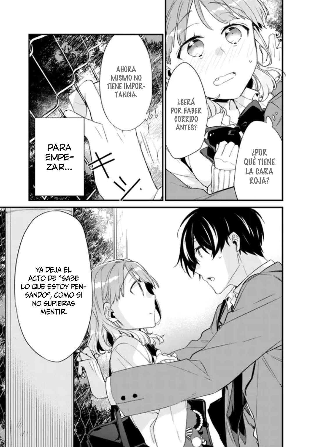 Osananajimi Kanojo no Morahara ga Hidoi n de Zetsuen Sengen Shite Yatta: Jibun Rashiku Ikiru Koto ni Shitara, Naze ka Tonari no Seki no Kakure Bishoujo kara Kokuhaku Sareta Capitulo 14 página 4