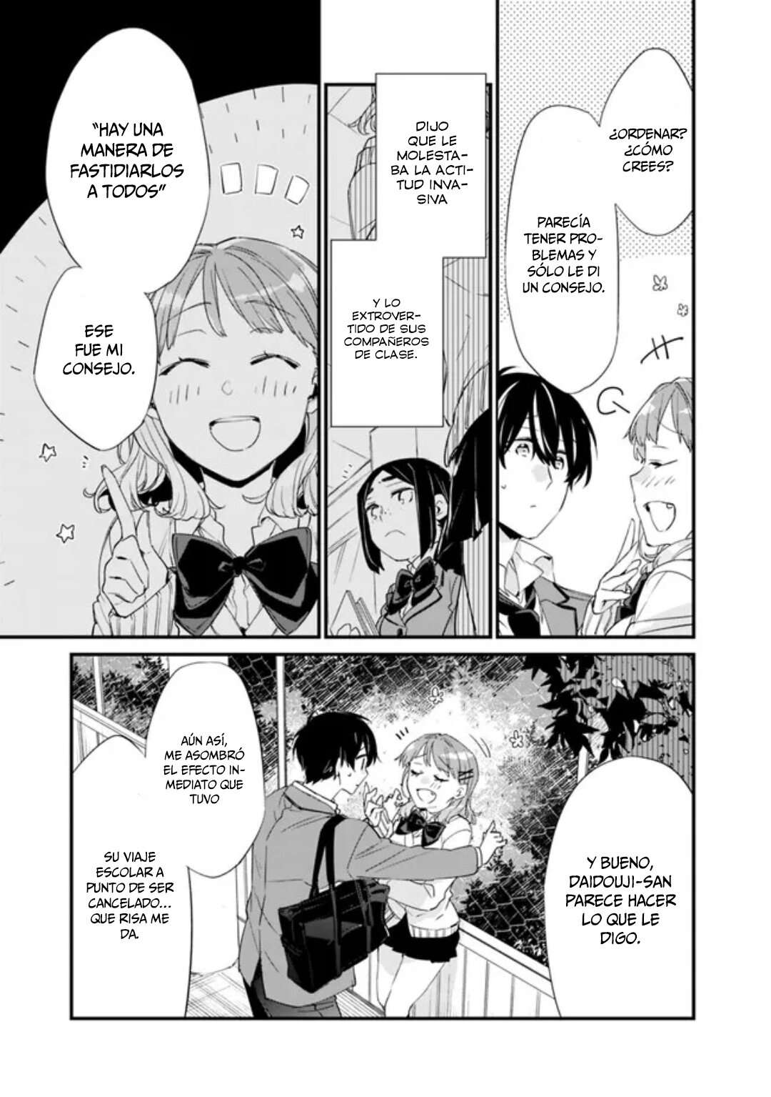 Osananajimi Kanojo no Morahara ga Hidoi n de Zetsuen Sengen Shite Yatta: Jibun Rashiku Ikiru Koto ni Shitara, Naze ka Tonari no Seki no Kakure Bishoujo kara Kokuhaku Sareta Capitulo 14 página 8