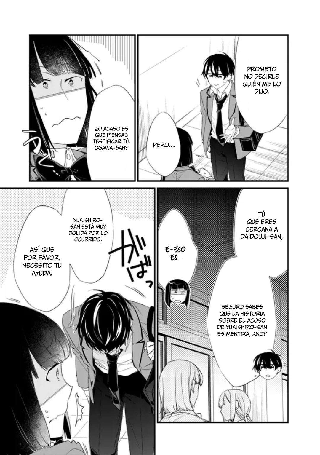 Osananajimi Kanojo no Morahara ga Hidoi n de Zetsuen Sengen Shite Yatta: Jibun Rashiku Ikiru Koto ni Shitara, Naze ka Tonari no Seki no Kakure Bishoujo kara Kokuhaku Sareta Capitulo 15 página 12