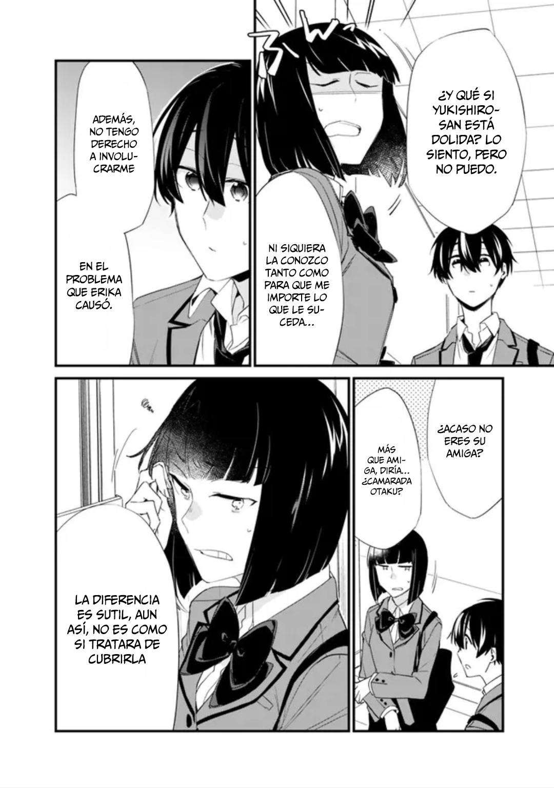 Osananajimi Kanojo no Morahara ga Hidoi n de Zetsuen Sengen Shite Yatta: Jibun Rashiku Ikiru Koto ni Shitara, Naze ka Tonari no Seki no Kakure Bishoujo kara Kokuhaku Sareta Capitulo 15 página 13