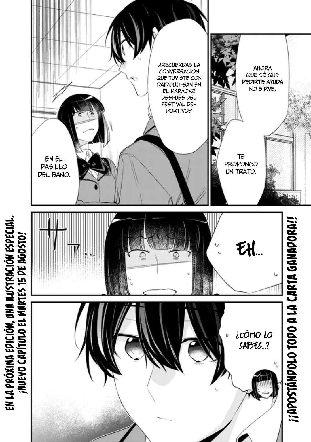 Osananajimi Kanojo no Morahara ga Hidoi n de Zetsuen Sengen Shite Yatta: Jibun Rashiku Ikiru Koto ni Shitara, Naze ka Tonari no Seki no Kakure Bishoujo kara Kokuhaku Sareta Capitulo 15 página 15