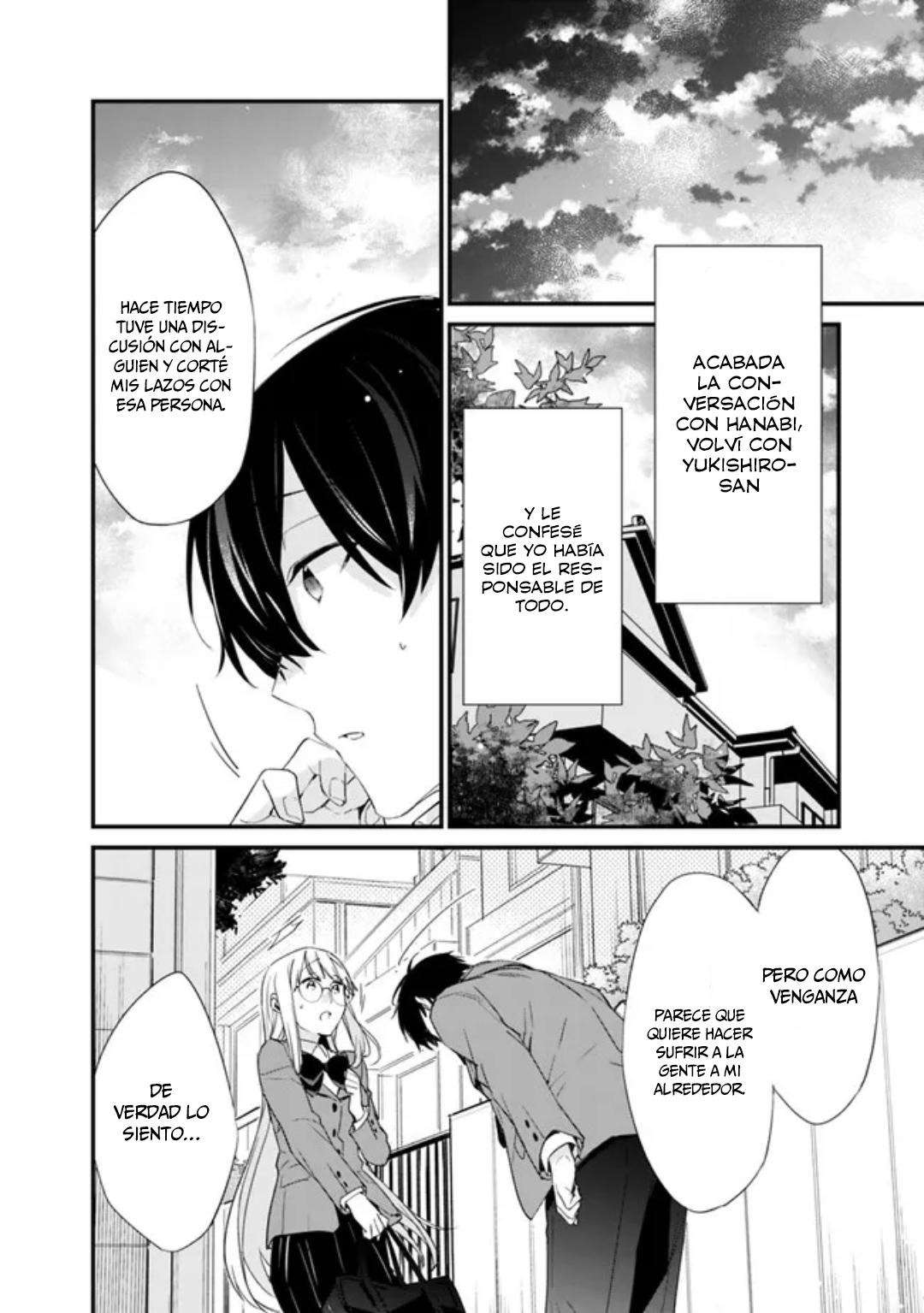 Osananajimi Kanojo no Morahara ga Hidoi n de Zetsuen Sengen Shite Yatta: Jibun Rashiku Ikiru Koto ni Shitara, Naze ka Tonari no Seki no Kakure Bishoujo kara Kokuhaku Sareta Capitulo 15 página 3
