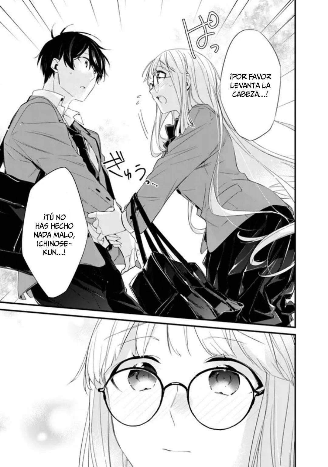 Osananajimi Kanojo no Morahara ga Hidoi n de Zetsuen Sengen Shite Yatta: Jibun Rashiku Ikiru Koto ni Shitara, Naze ka Tonari no Seki no Kakure Bishoujo kara Kokuhaku Sareta Capitulo 15 página 4