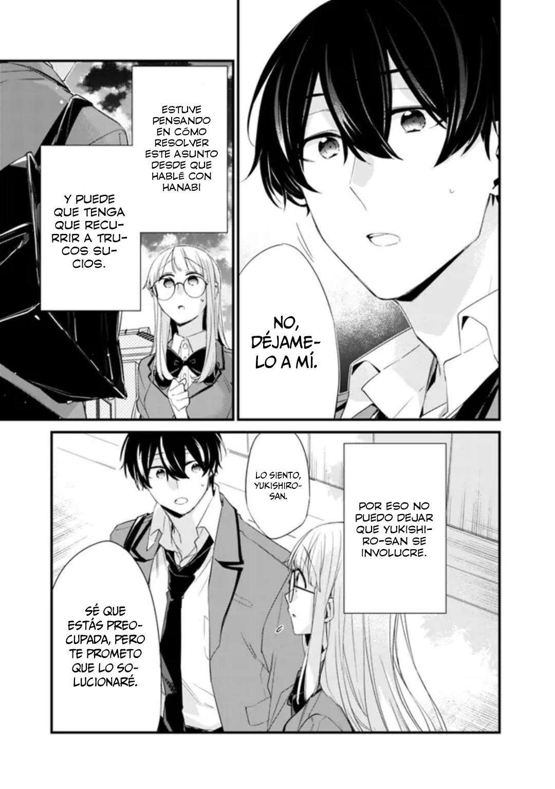 Osananajimi Kanojo no Morahara ga Hidoi n de Zetsuen Sengen Shite Yatta: Jibun Rashiku Ikiru Koto ni Shitara, Naze ka Tonari no Seki no Kakure Bishoujo kara Kokuhaku Sareta Capitulo 15 página 6