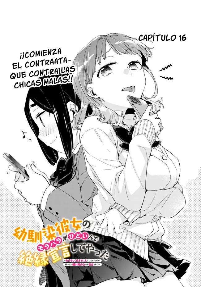 Osananajimi Kanojo no Morahara ga Hidoi n de Zetsuen Sengen Shite Yatta: Jibun Rashiku Ikiru Koto ni Shitara, Naze ka Tonari no Seki no Kakure Bishoujo kara Kokuhaku Sareta Capitulo 16 página 2