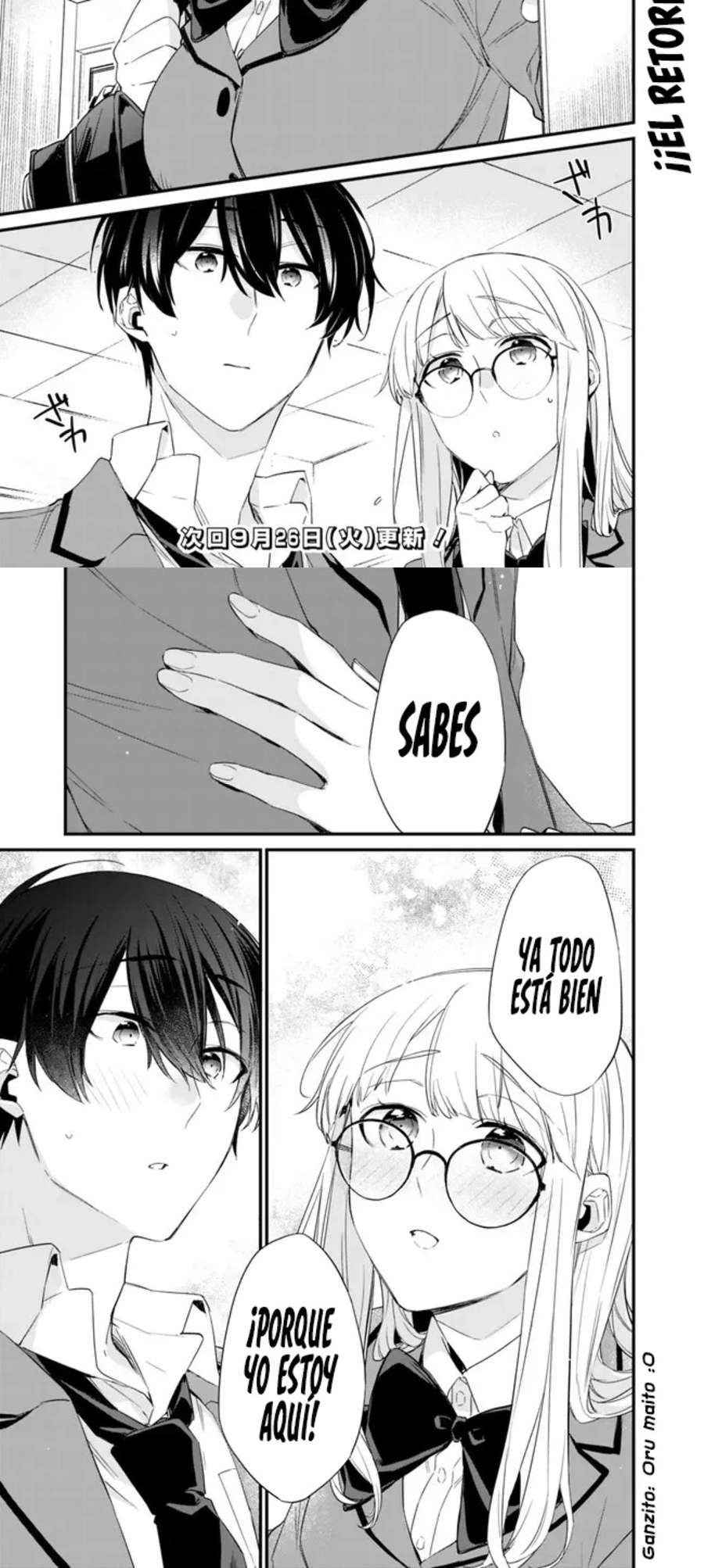 Osananajimi Kanojo no Morahara ga Hidoi n de Zetsuen Sengen Shite Yatta: Jibun Rashiku Ikiru Koto ni Shitara, Naze ka Tonari no Seki no Kakure Bishoujo kara Kokuhaku Sareta Capitulo 17 página 4