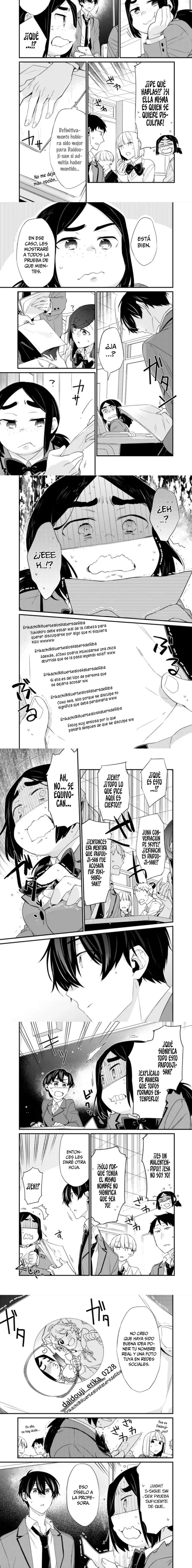 Osananajimi Kanojo no Morahara ga Hidoi n de Zetsuen Sengen Shite Yatta: Jibun Rashiku Ikiru Koto ni Shitara, Naze ka Tonari no Seki no Kakure Bishoujo kara Kokuhaku Sareta Capitulo 18 página 2