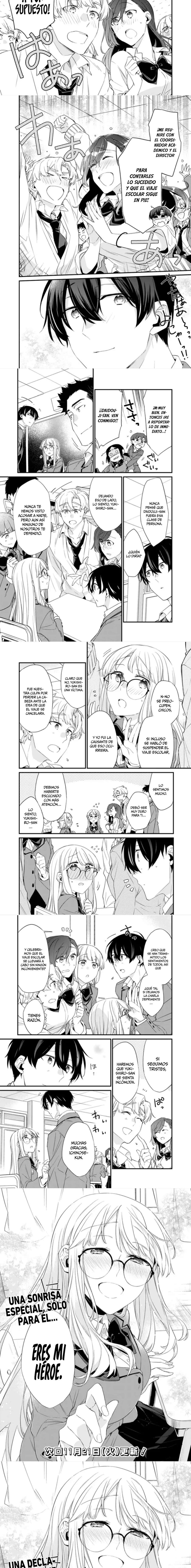 Osananajimi Kanojo no Morahara ga Hidoi n de Zetsuen Sengen Shite Yatta: Jibun Rashiku Ikiru Koto ni Shitara, Naze ka Tonari no Seki no Kakure Bishoujo kara Kokuhaku Sareta Capitulo 18 página 4