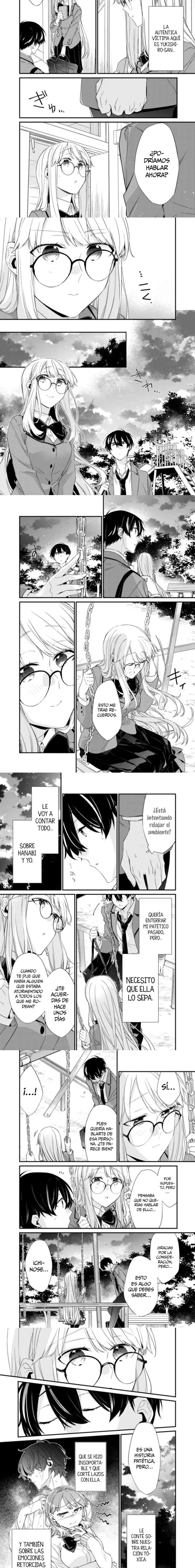 Osananajimi Kanojo no Morahara ga Hidoi n de Zetsuen Sengen Shite Yatta: Jibun Rashiku Ikiru Koto ni Shitara, Naze ka Tonari no Seki no Kakure Bishoujo kara Kokuhaku Sareta Capitulo 19 página 2