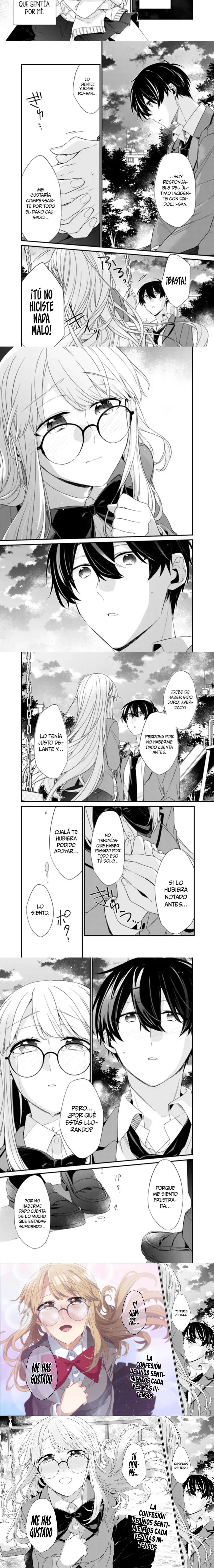 Osananajimi Kanojo no Morahara ga Hidoi n de Zetsuen Sengen Shite Yatta: Jibun Rashiku Ikiru Koto ni Shitara, Naze ka Tonari no Seki no Kakure Bishoujo kara Kokuhaku Sareta Capitulo 19 página 3