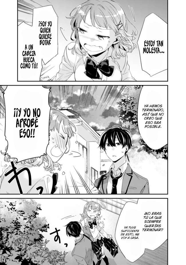 Osananajimi Kanojo no Morahara ga Hidoi n de Zetsuen Sengen Shite Yatta: Jibun Rashiku Ikiru Koto ni Shitara, Naze ka Tonari no Seki no Kakure Bishoujo kara Kokuhaku Sareta Capitulo 2.5 página 11