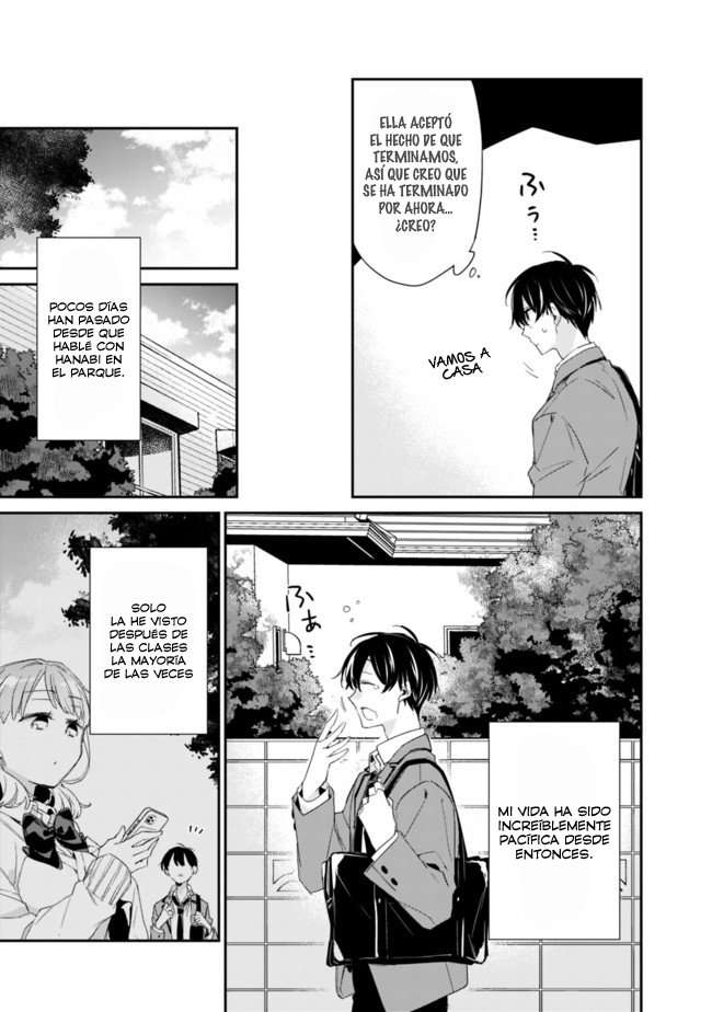 Osananajimi Kanojo no Morahara ga Hidoi n de Zetsuen Sengen Shite Yatta: Jibun Rashiku Ikiru Koto ni Shitara, Naze ka Tonari no Seki no Kakure Bishoujo kara Kokuhaku Sareta Capitulo 2.5 página 13