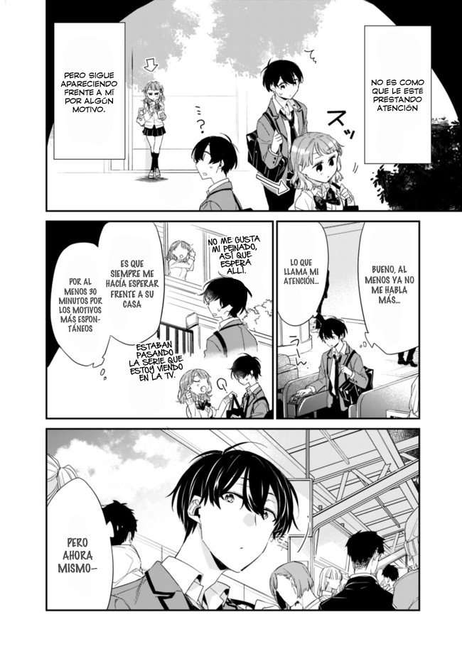 Osananajimi Kanojo no Morahara ga Hidoi n de Zetsuen Sengen Shite Yatta: Jibun Rashiku Ikiru Koto ni Shitara, Naze ka Tonari no Seki no Kakure Bishoujo kara Kokuhaku Sareta Capitulo 2.5 página 14