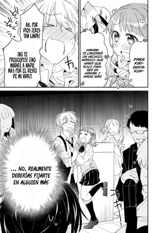 Osananajimi Kanojo no Morahara ga Hidoi n de Zetsuen Sengen Shite Yatta: Jibun Rashiku Ikiru Koto ni Shitara, Naze ka Tonari no Seki no Kakure Bishoujo kara Kokuhaku Sareta Capitulo 2.5 página 17