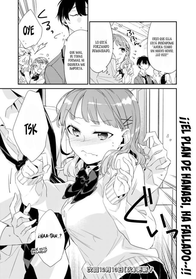 Osananajimi Kanojo no Morahara ga Hidoi n de Zetsuen Sengen Shite Yatta: Jibun Rashiku Ikiru Koto ni Shitara, Naze ka Tonari no Seki no Kakure Bishoujo kara Kokuhaku Sareta Capitulo 2.5 página 19