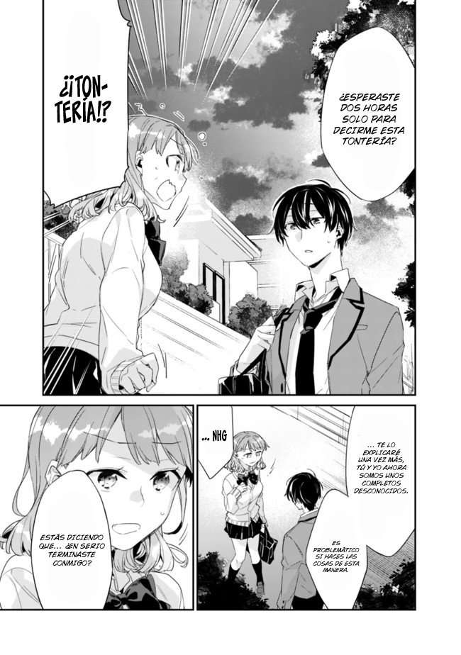 Osananajimi Kanojo no Morahara ga Hidoi n de Zetsuen Sengen Shite Yatta: Jibun Rashiku Ikiru Koto ni Shitara, Naze ka Tonari no Seki no Kakure Bishoujo kara Kokuhaku Sareta Capitulo 2.5 página 5