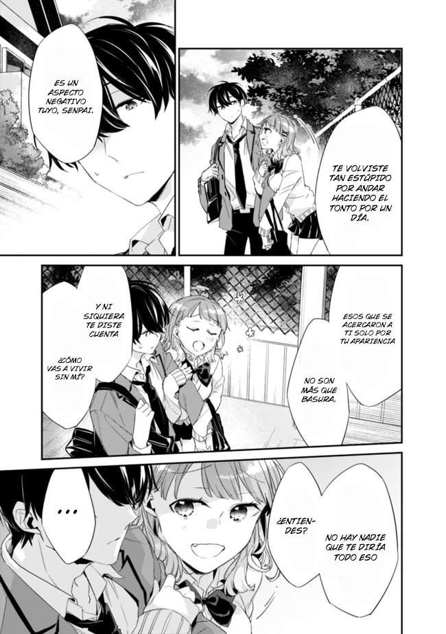 Osananajimi Kanojo no Morahara ga Hidoi n de Zetsuen Sengen Shite Yatta: Jibun Rashiku Ikiru Koto ni Shitara, Naze ka Tonari no Seki no Kakure Bishoujo kara Kokuhaku Sareta Capitulo 2.5 página 7