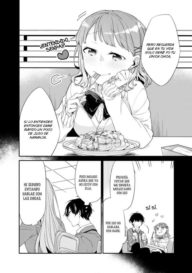 Osananajimi Kanojo no Morahara ga Hidoi n de Zetsuen Sengen Shite Yatta: Jibun Rashiku Ikiru Koto ni Shitara, Naze ka Tonari no Seki no Kakure Bishoujo kara Kokuhaku Sareta Capitulo 2 página 11