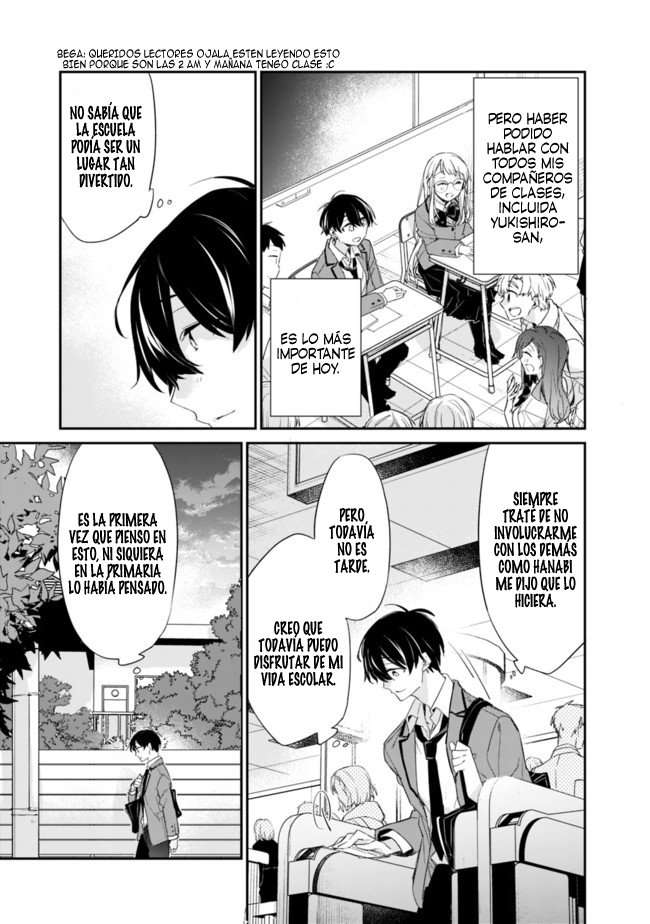 Osananajimi Kanojo no Morahara ga Hidoi n de Zetsuen Sengen Shite Yatta: Jibun Rashiku Ikiru Koto ni Shitara, Naze ka Tonari no Seki no Kakure Bishoujo kara Kokuhaku Sareta Capitulo 2 página 22