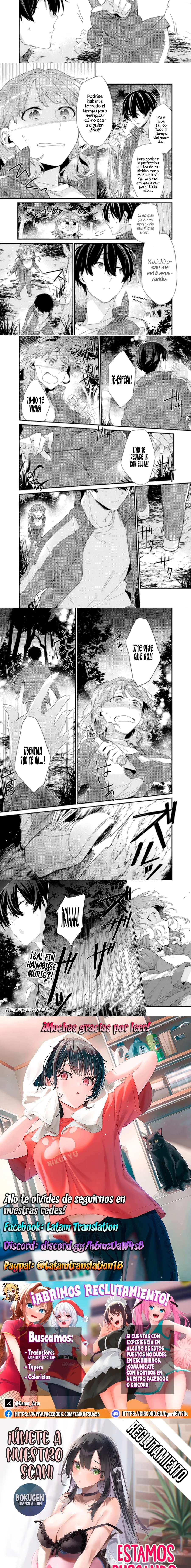 Osananajimi Kanojo no Morahara ga Hidoi n de Zetsuen Sengen Shite Yatta: Jibun Rashiku Ikiru Koto ni Shitara, Naze ka Tonari no Seki no Kakure Bishoujo kara Kokuhaku Sareta Capitulo 27.2 página 2