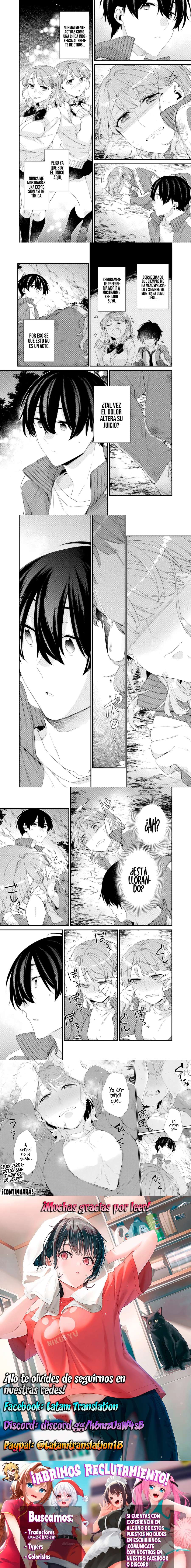 Osananajimi Kanojo no Morahara ga Hidoi n de Zetsuen Sengen Shite Yatta: Jibun Rashiku Ikiru Koto ni Shitara, Naze ka Tonari no Seki no Kakure Bishoujo kara Kokuhaku Sareta Capitulo 28.2 página 2