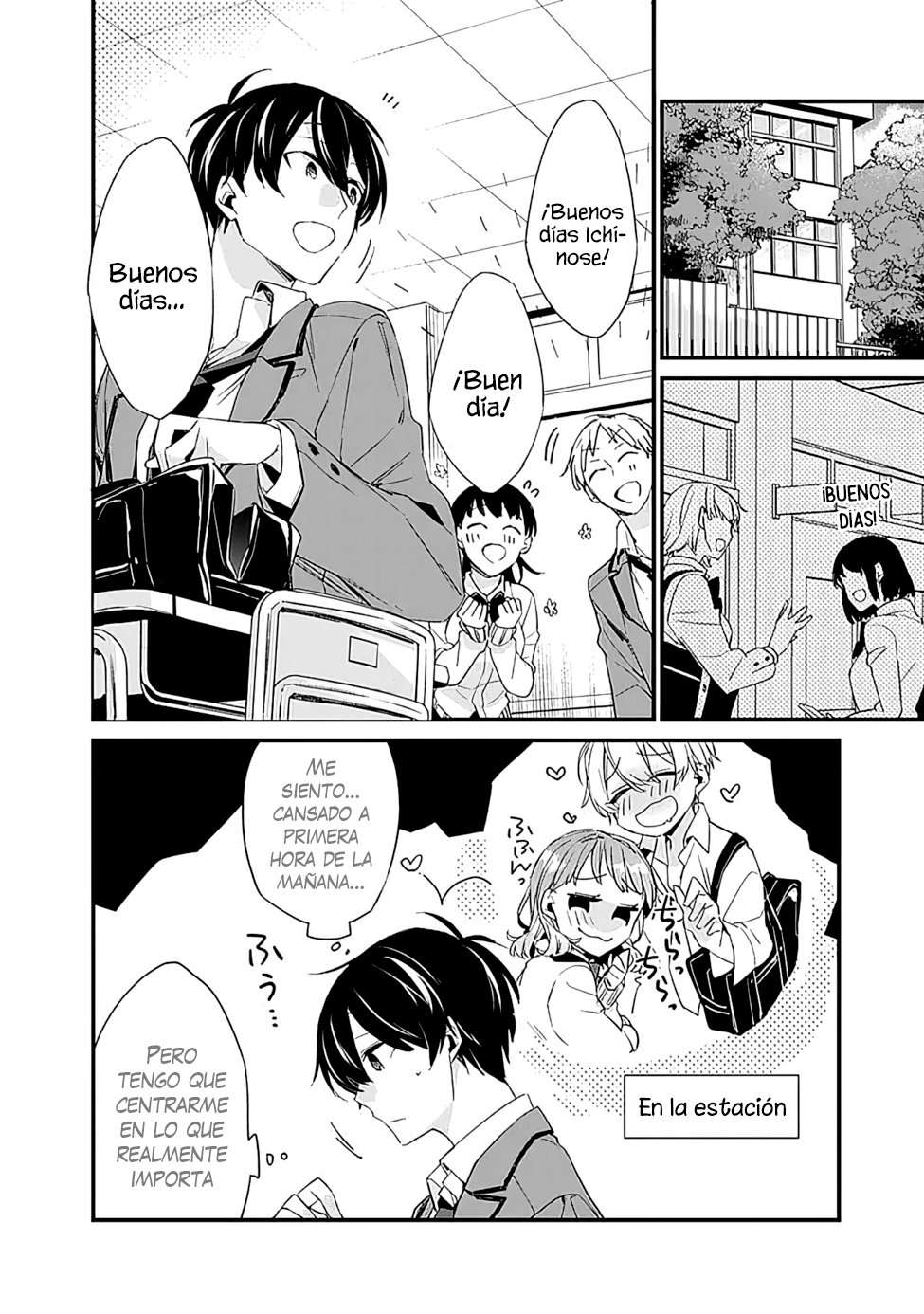 Osananajimi Kanojo no Morahara ga Hidoi n de Zetsuen Sengen Shite Yatta: Jibun Rashiku Ikiru Koto ni Shitara, Naze ka Tonari no Seki no Kakure Bishoujo kara Kokuhaku Sareta Capitulo 3.1 página 3