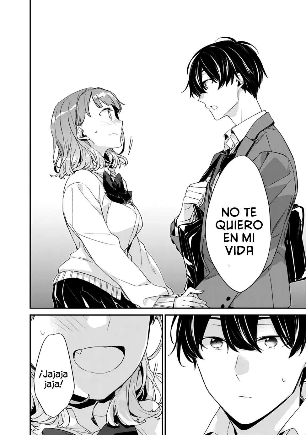 Osananajimi Kanojo no Morahara ga Hidoi n de Zetsuen Sengen Shite Yatta: Jibun Rashiku Ikiru Koto ni Shitara, Naze ka Tonari no Seki no Kakure Bishoujo kara Kokuhaku Sareta Capitulo 3 página 10