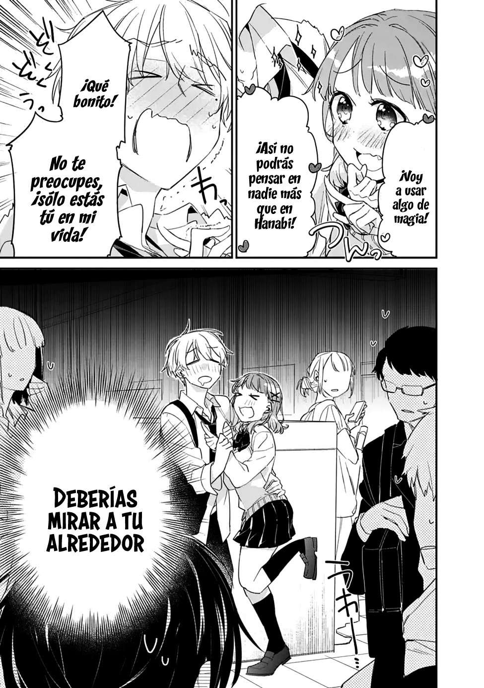 Osananajimi Kanojo no Morahara ga Hidoi n de Zetsuen Sengen Shite Yatta: Jibun Rashiku Ikiru Koto ni Shitara, Naze ka Tonari no Seki no Kakure Bishoujo kara Kokuhaku Sareta Capitulo 3 página 17